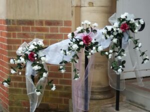 Decorated for a Soper Hall Wedding