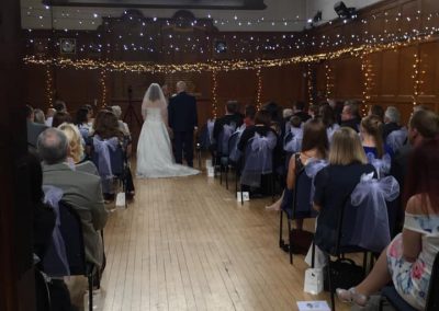 Our first wedding!